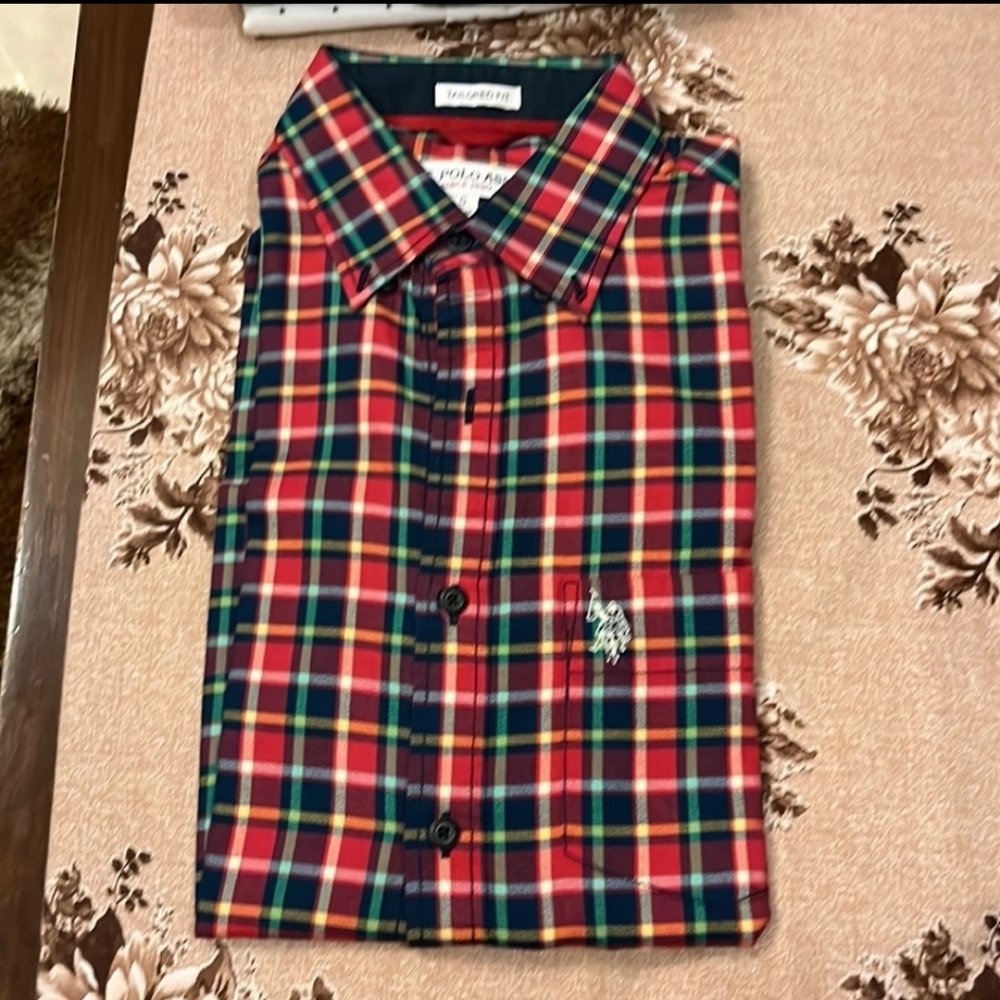 US POLO ASSN Men Checked Shirt - Picture 1 of 2